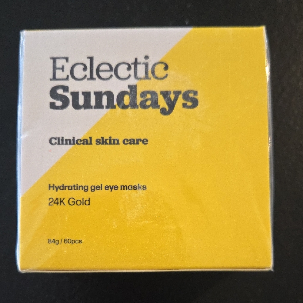 Eclectric Sundays 24k Gold Hydrating Gel Eye Masks